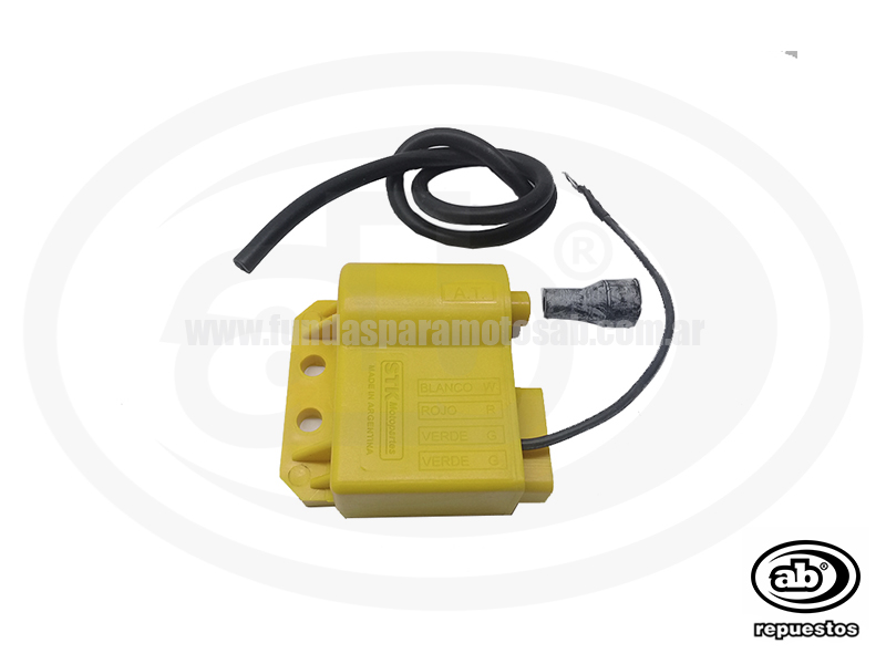 Bobina Alta Juki Mondial V.Ducati 6P/4 Con Sensor